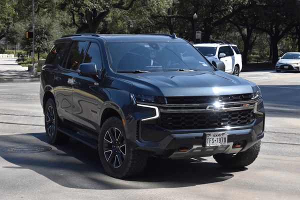 black SUV Interior